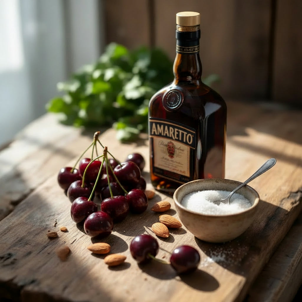 Cherry Jam with a hint of Amaretto 42g