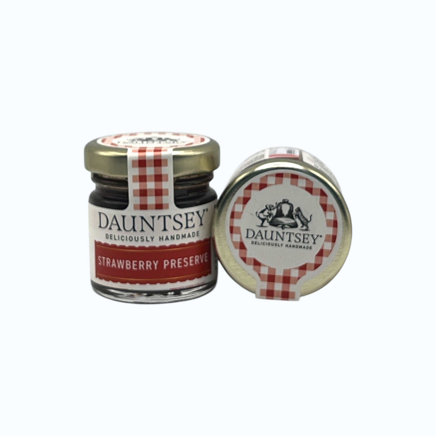 Trio Mini Preserves - summer sale - Chuckleberry, Raspberry, Strawberry - all 42g