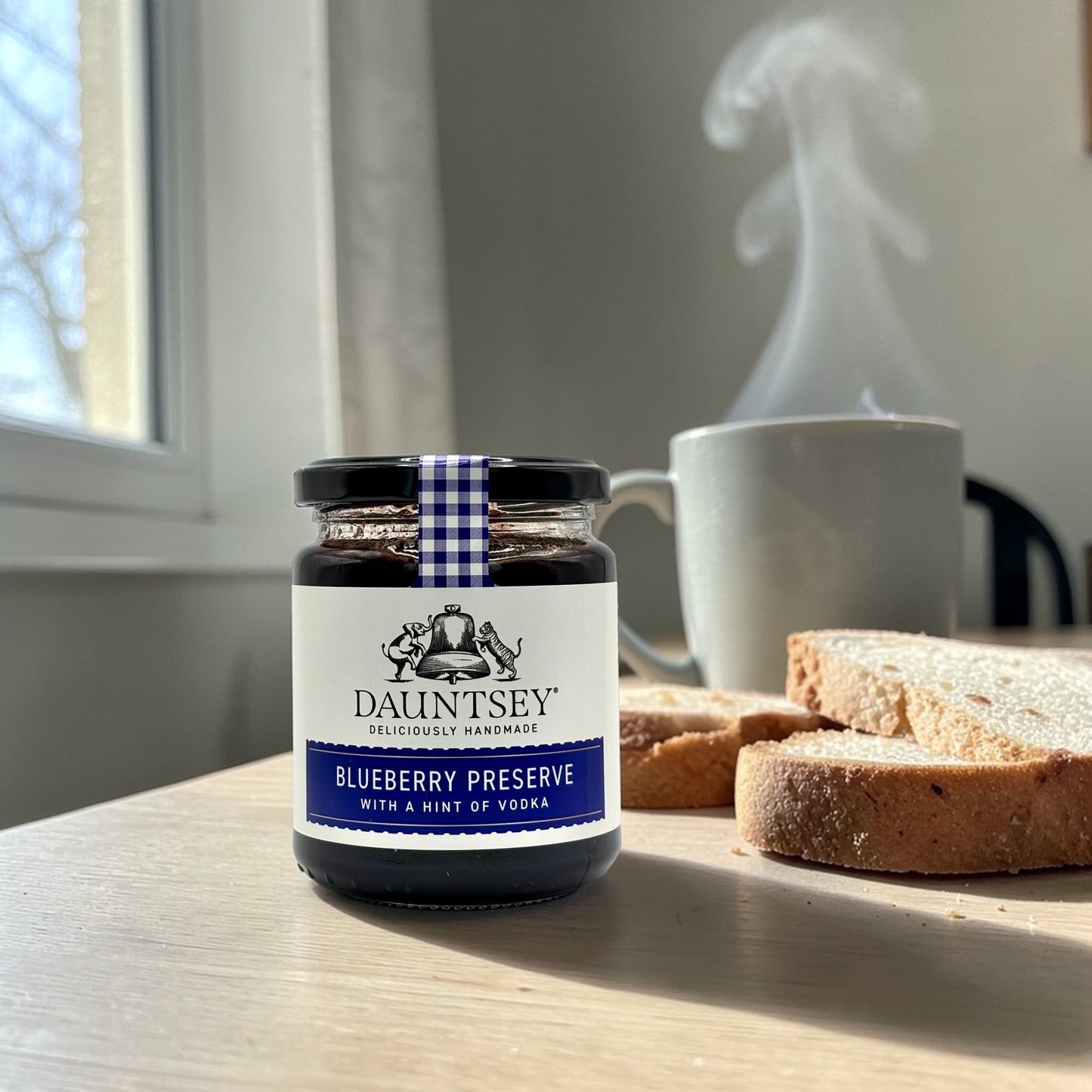 Blueberry Preserve with a hint of vodka 270g