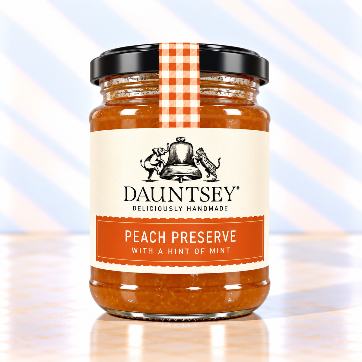 Peach Preserve with a hint of Mint 270g