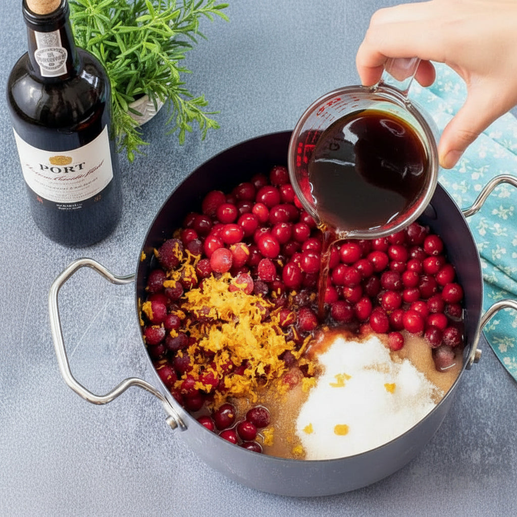 Cranberry Sauce with a hint of port 270g
