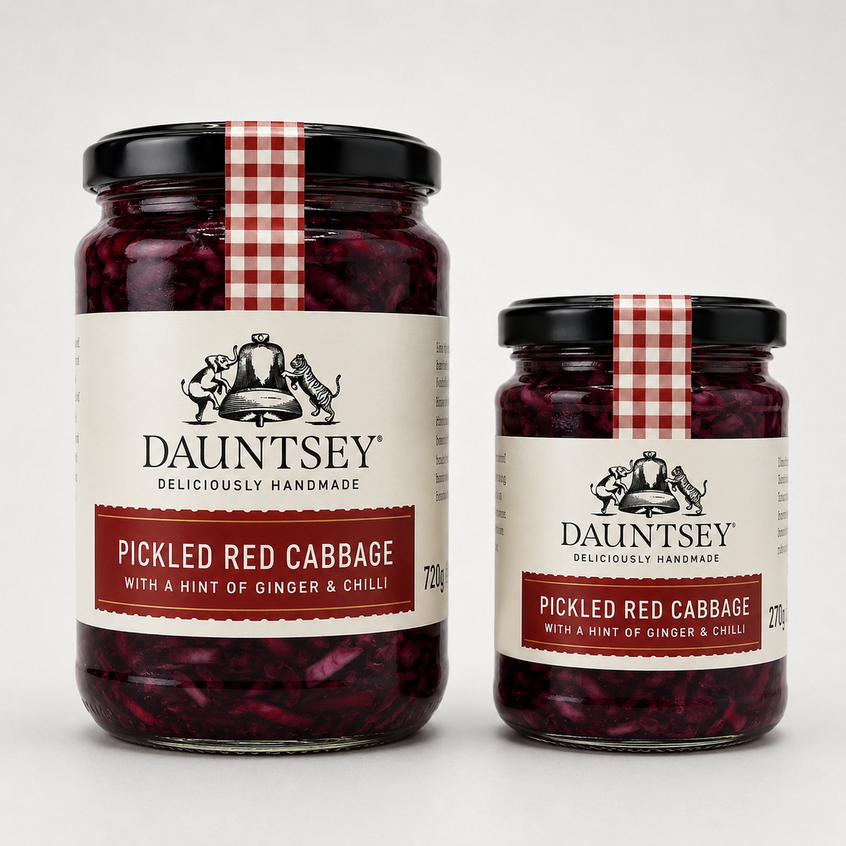 Pickled Red Cabbage with a hint of ginger and chilli 270g or 720g