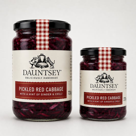 Pickled Red Cabbage with a hint of ginger and chilli 270g or 720g