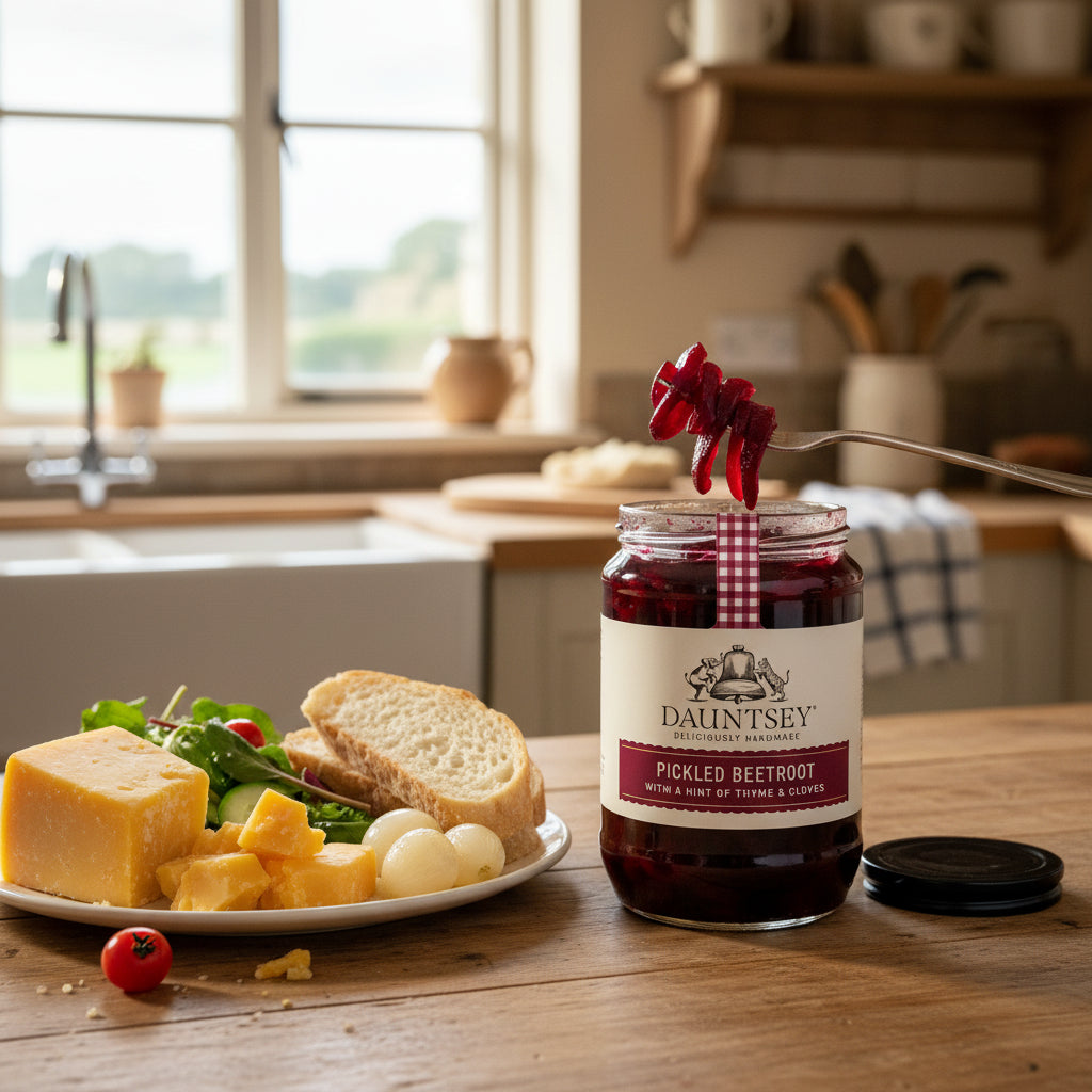Pickled Beetroot, with a hint of thyme and cloves 720g