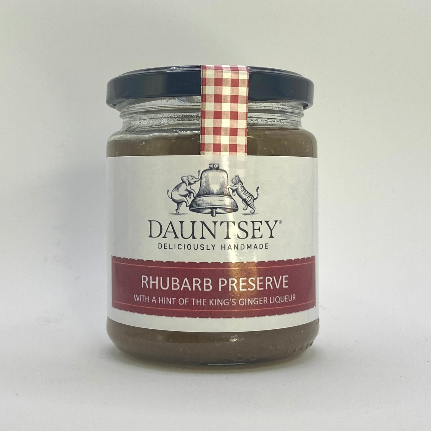 Rhubarb Preserve with a hint of ginger liqueur 270g