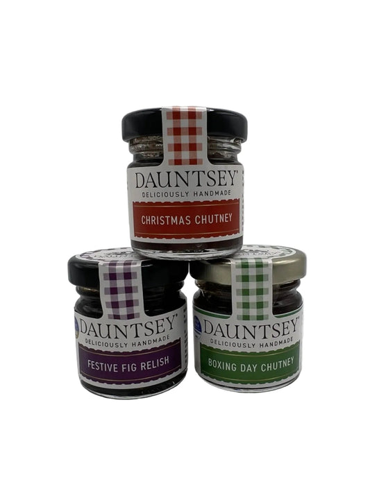 Trio Christmas Chutney Minis - all 42g