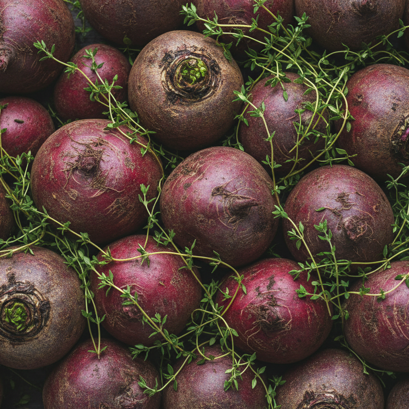 Pickled Beetroot, with a hint of thyme and cloves 720g