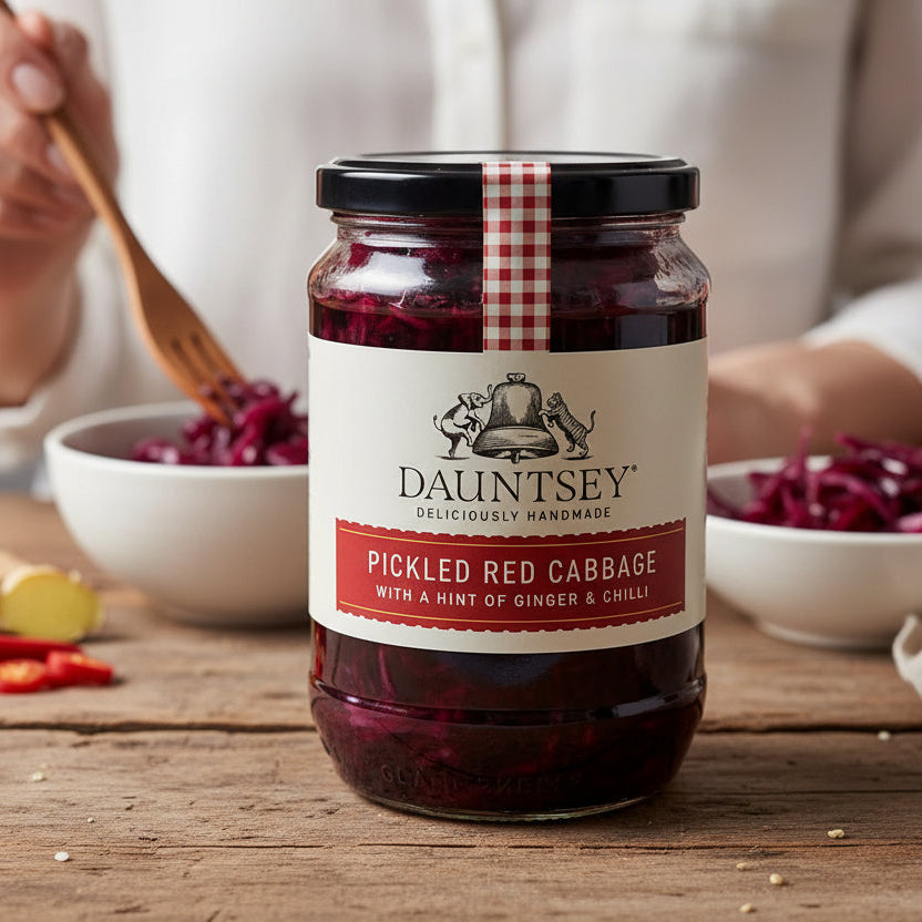Pickled Red Cabbage with a hint of ginger and chilli 720g