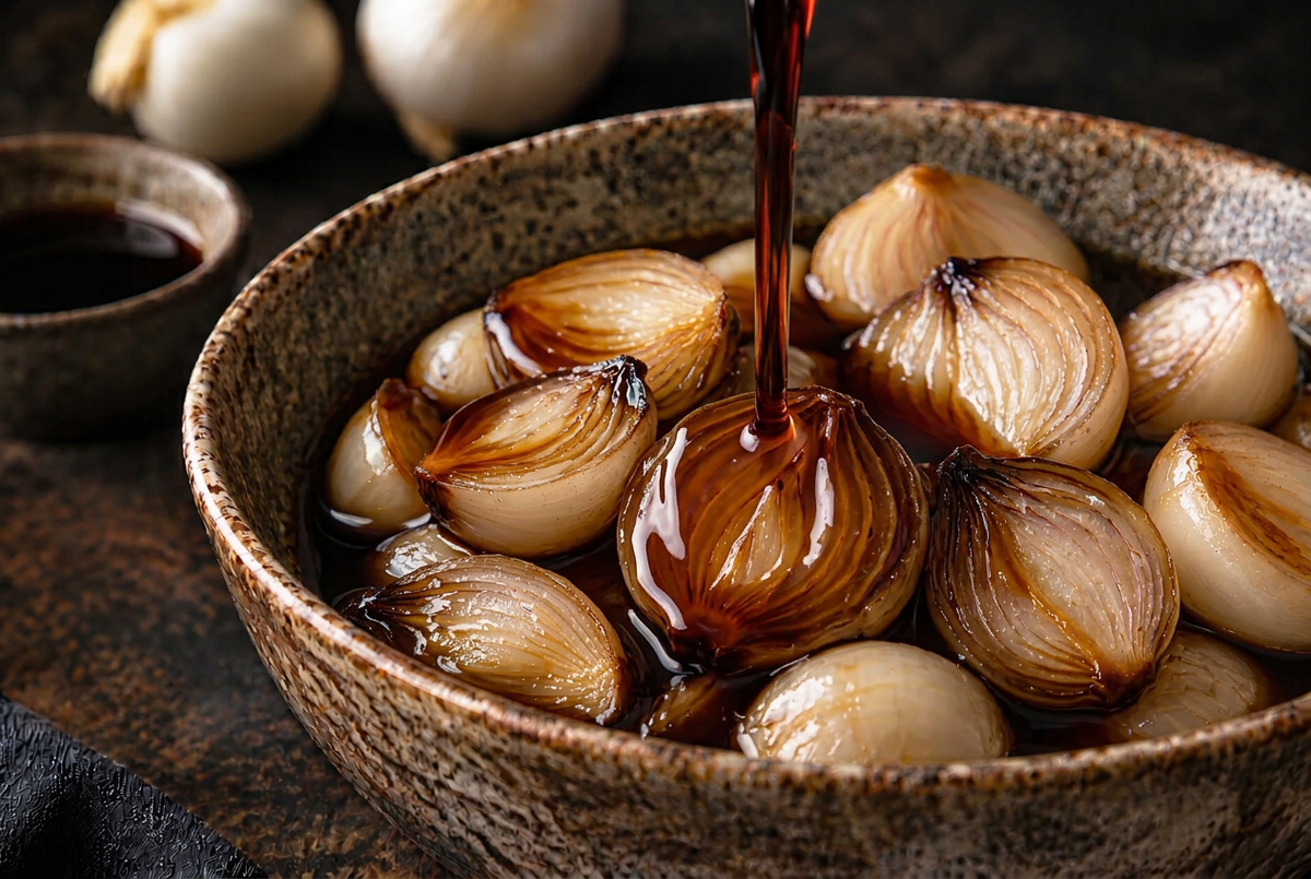 Balsamic Pickled Onion Halves 270g